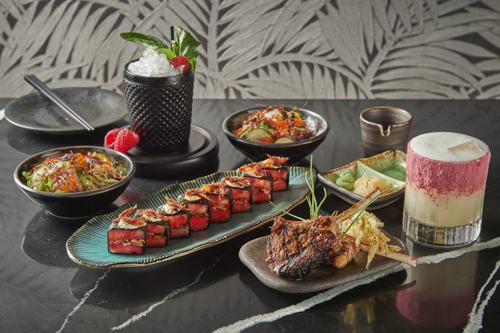 Spring menu selection at Sora