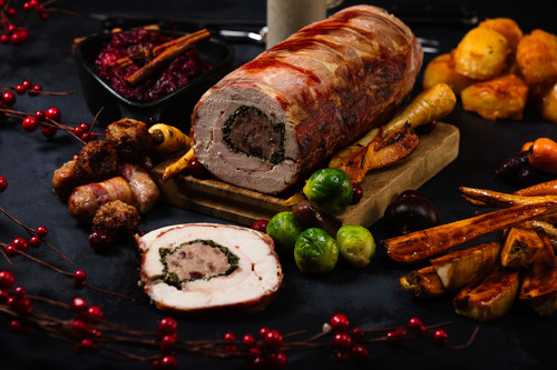 Christmas dinner at Malmaison